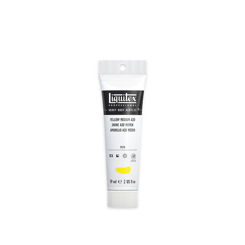 Liquitex Heavy Body akrilfesték, 59 ml - 412, yellow medium azo