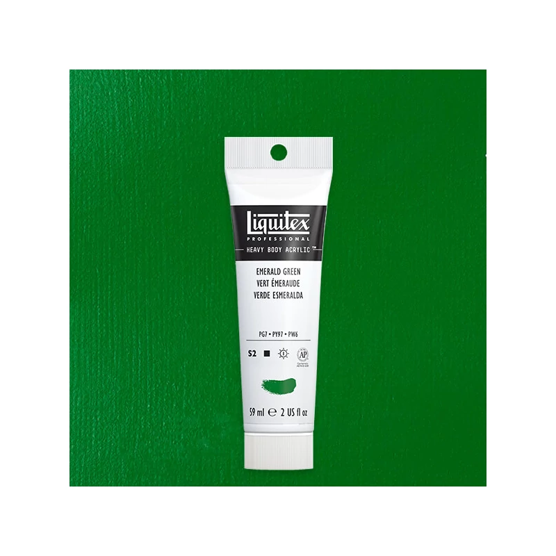 Liquitex Heavy Body akrilfesték, 59 ml - 450, emerald green