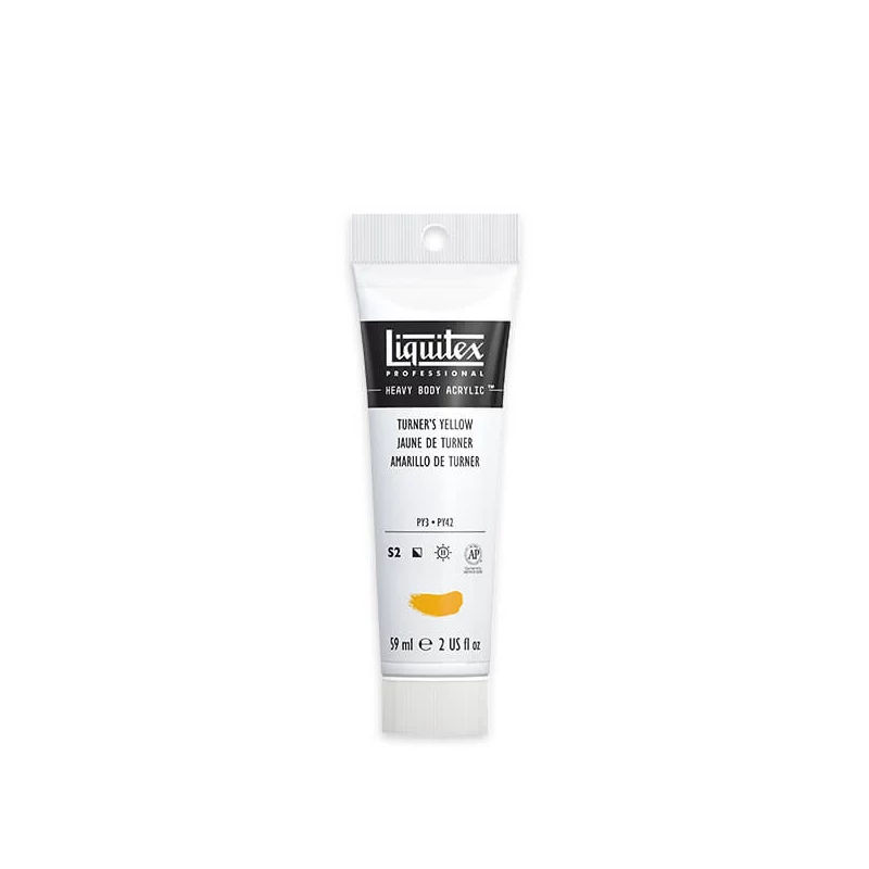 Liquitex Heavy Body akrilfesték, 59 ml - 730, turner's yellow