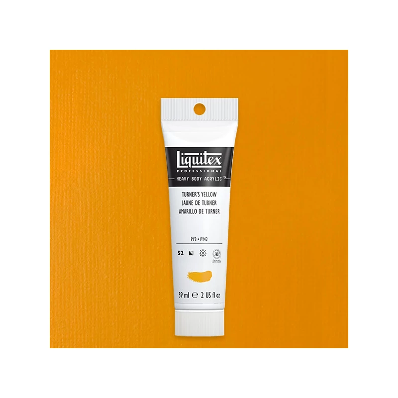 Liquitex Heavy Body akrilfesték, 59 ml - 730, turner's yellow