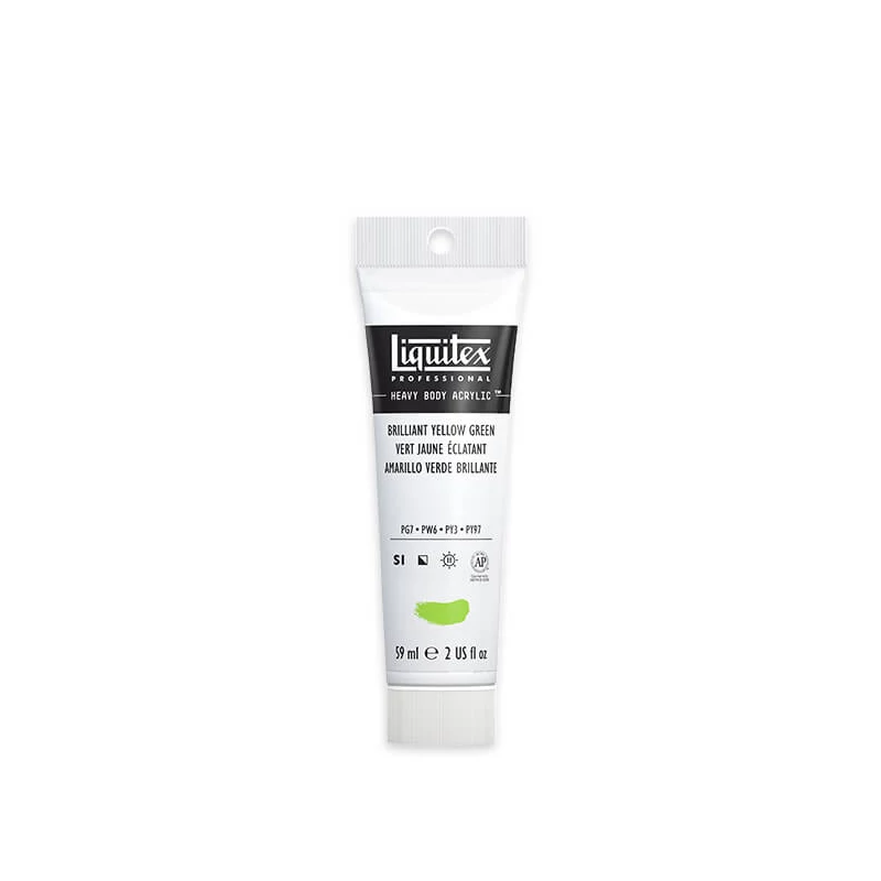 Liquitex Heavy Body akrilfesték, 59 ml - 840, brilliant yellow green