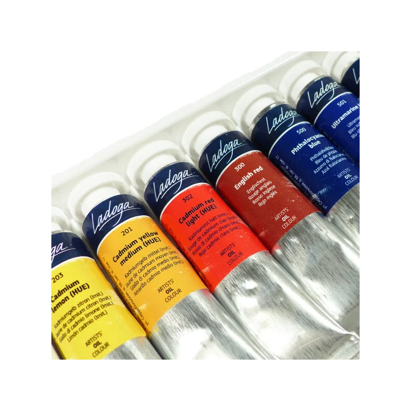Ladoga olajfesték készlet - 12x18 ml