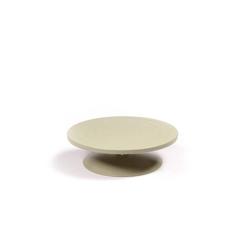 Korong, asztali - 18 cm, acél, alacsony