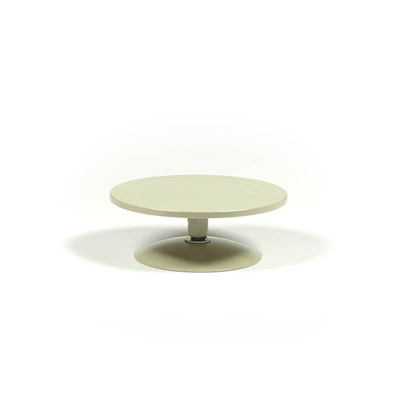 Korong, asztali - 22 cm, acél, alacsony