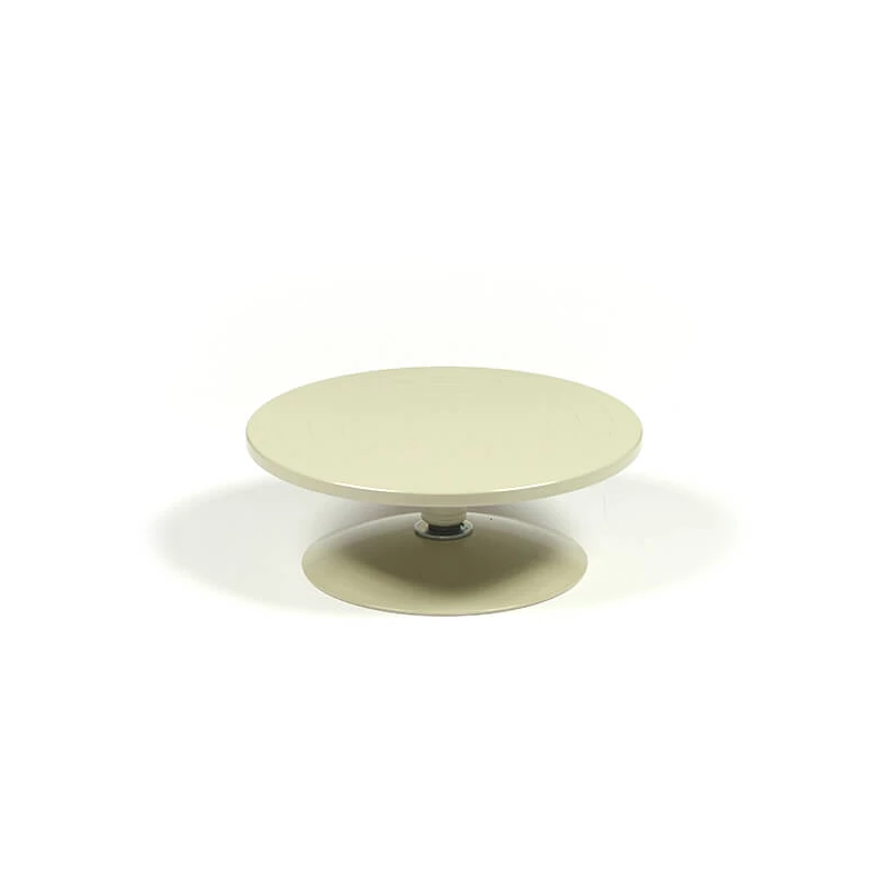 Korong, asztali - 22 cm, acél, alacsony