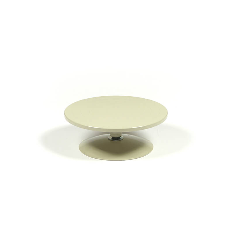 Korong, asztali - 22 cm, acél, alacsony