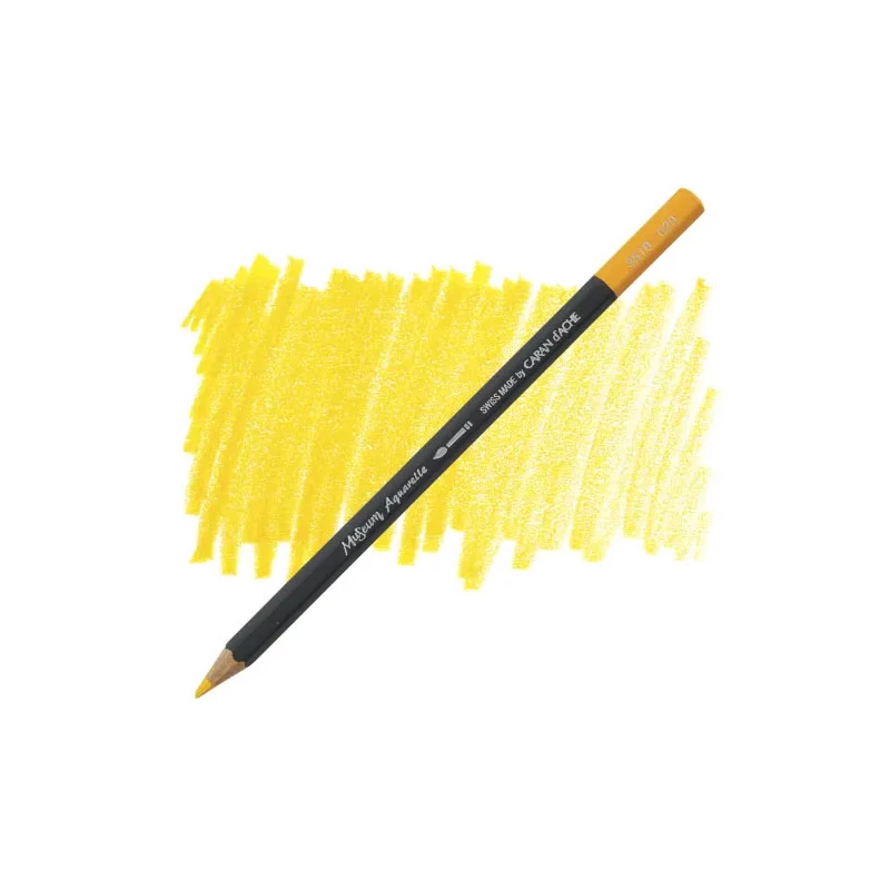 Caran d'Ache Museum akvarellceruza - 020, golden yellow