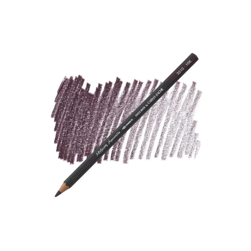 Caran d'Ache Museum akvarellceruza - 106, dark plum