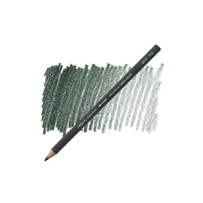 Caran d'Ache Museum akvarellceruza - 719, dark phthalocyanine green