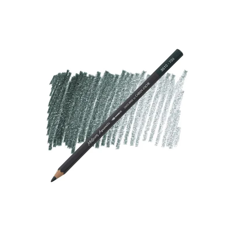 Caran d'Ache Museum akvarellceruza - 739, dark sap green