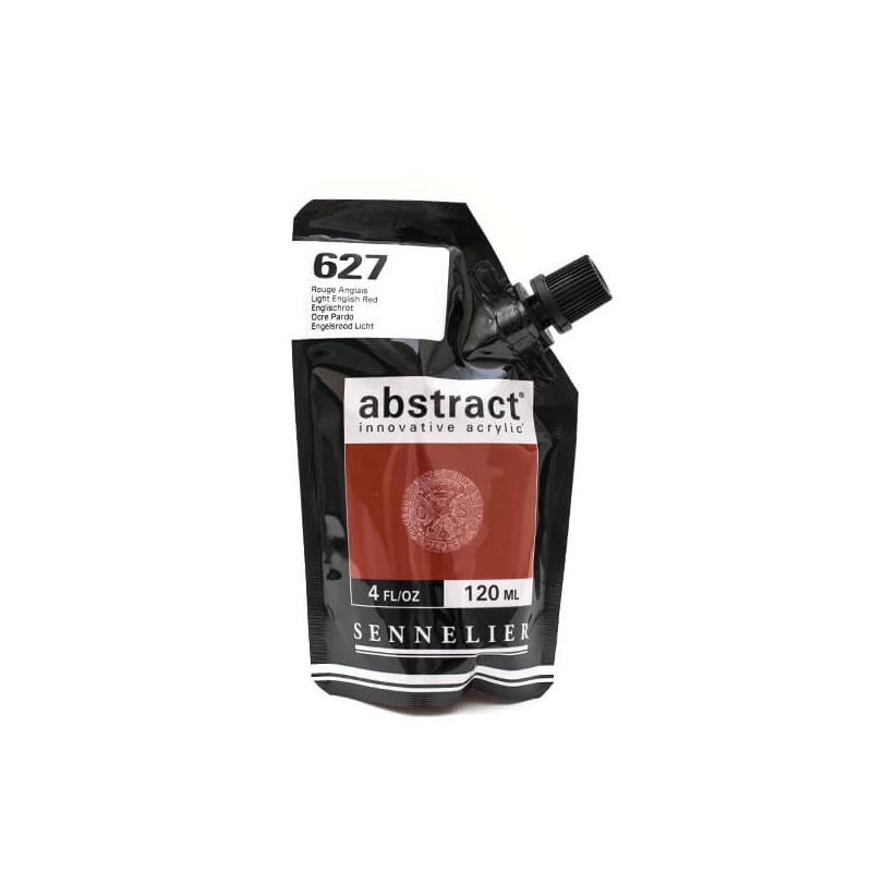 Sennelier Abstract akrilfesték, 120 ml - 627, light english red