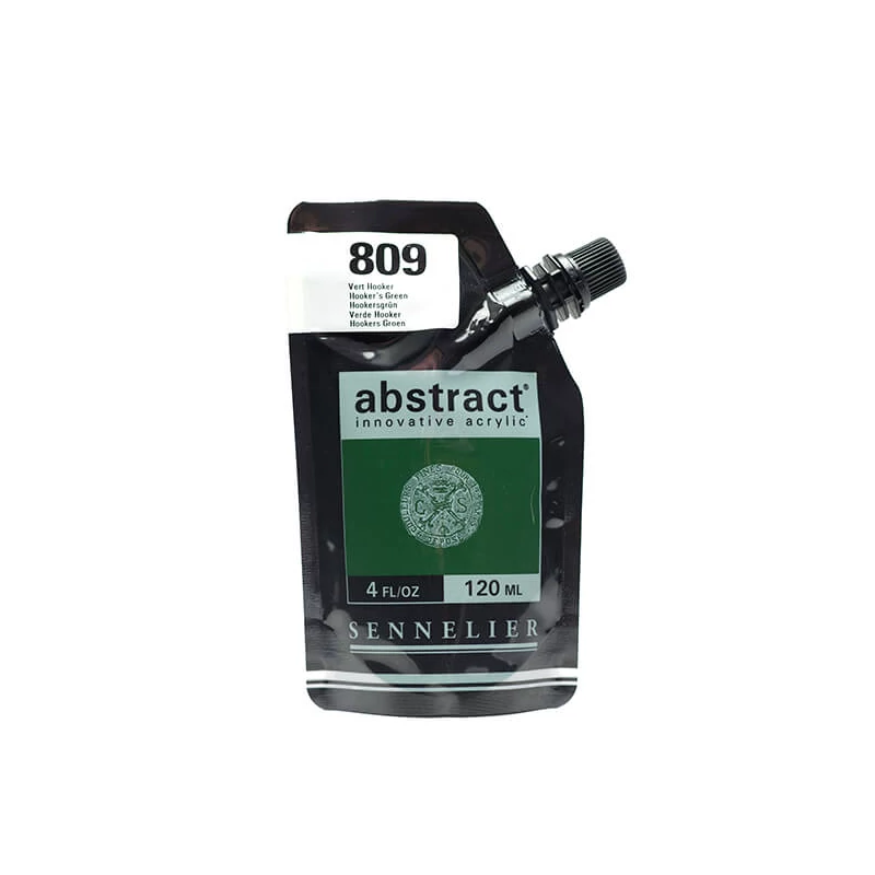 Sennelier Abstract akrilfesték, 120 ml - 809, hooker's green