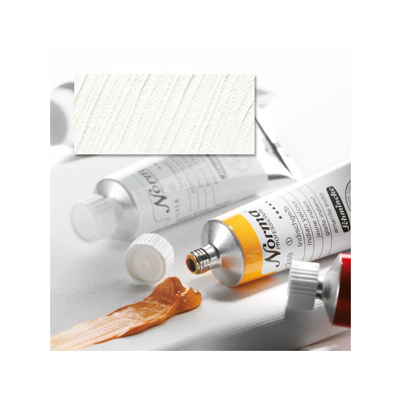 Schmincke Norma Professional olajfesték, 35 ml - 114, titanium white