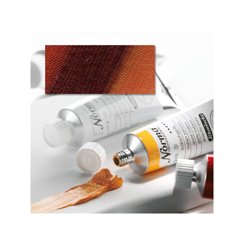 Schmincke Norma olajfesték, 35 ml - 618, translucent red brown