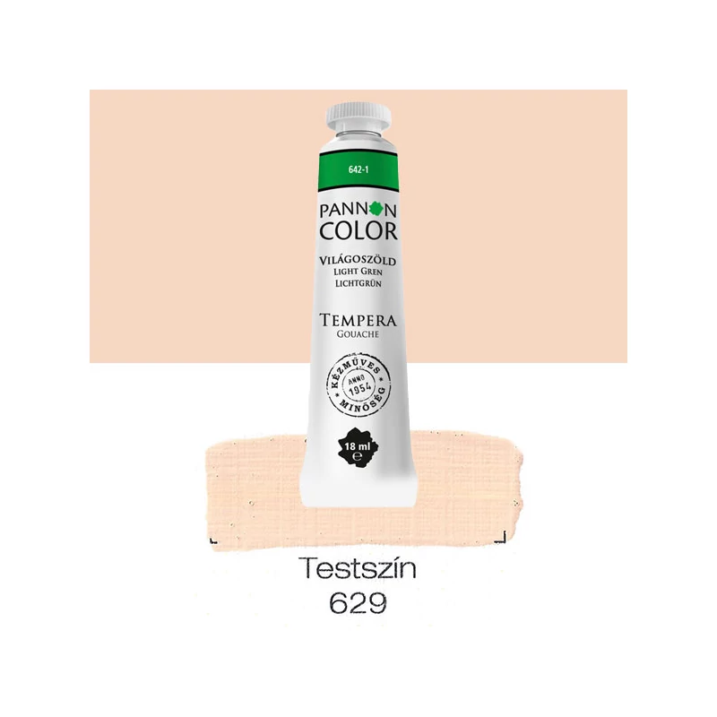 Pannoncolor gouache tempera, 18 ml, 629 - testszín
