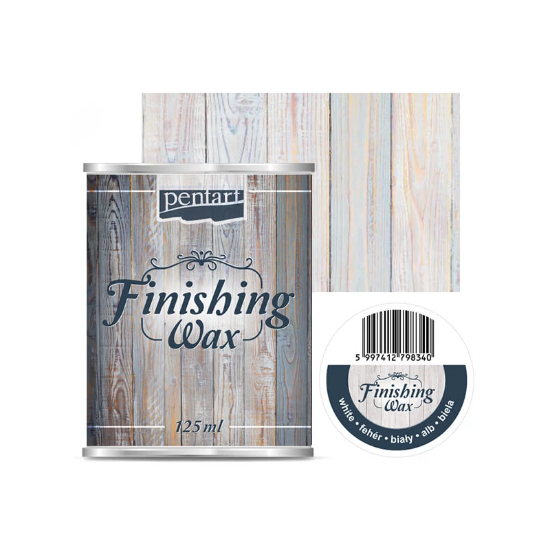 Befejező viasz, 125 ml - fehér