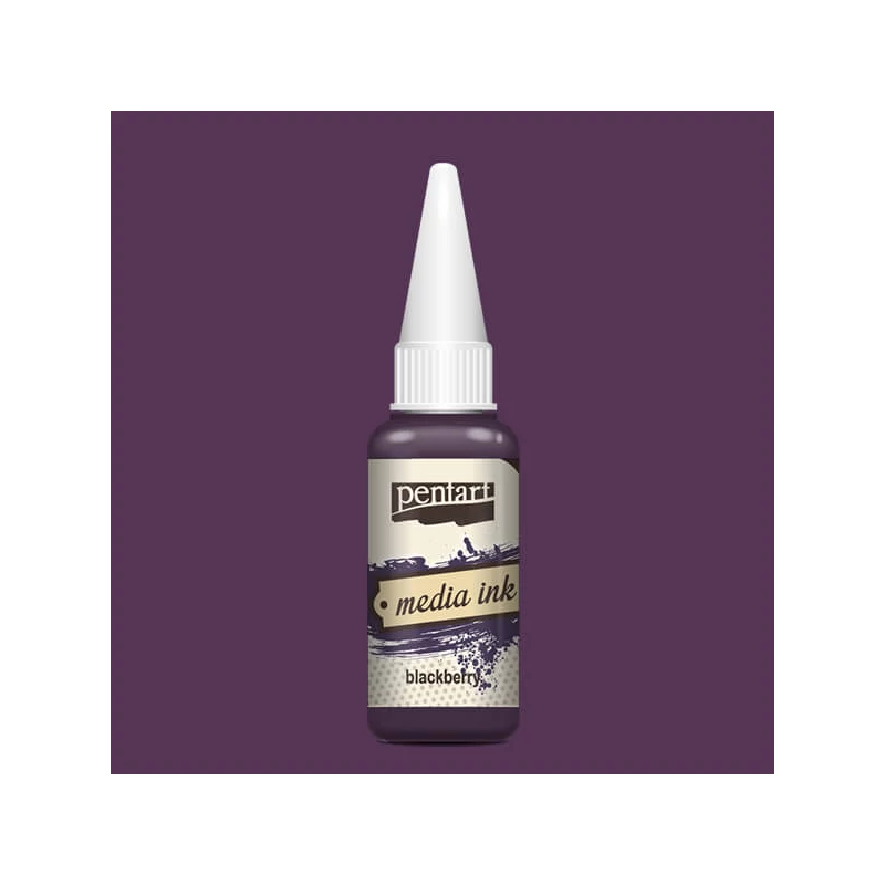 Pentart Media ink, tintafesték, 20 ml - szeder