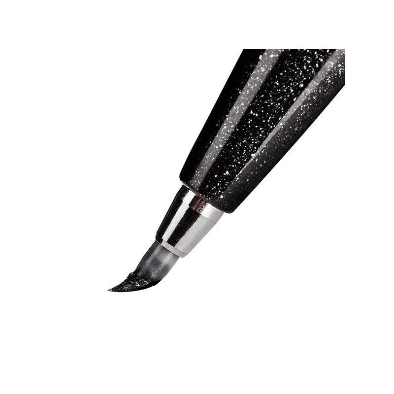Pentel Brush Sign Pen ecsetfilc, SES15C-G, citrom
