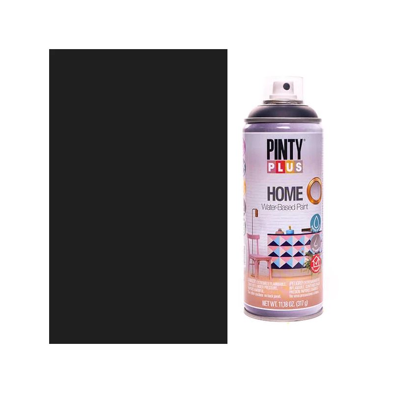 Pinty Plus Home festékspray 438 black