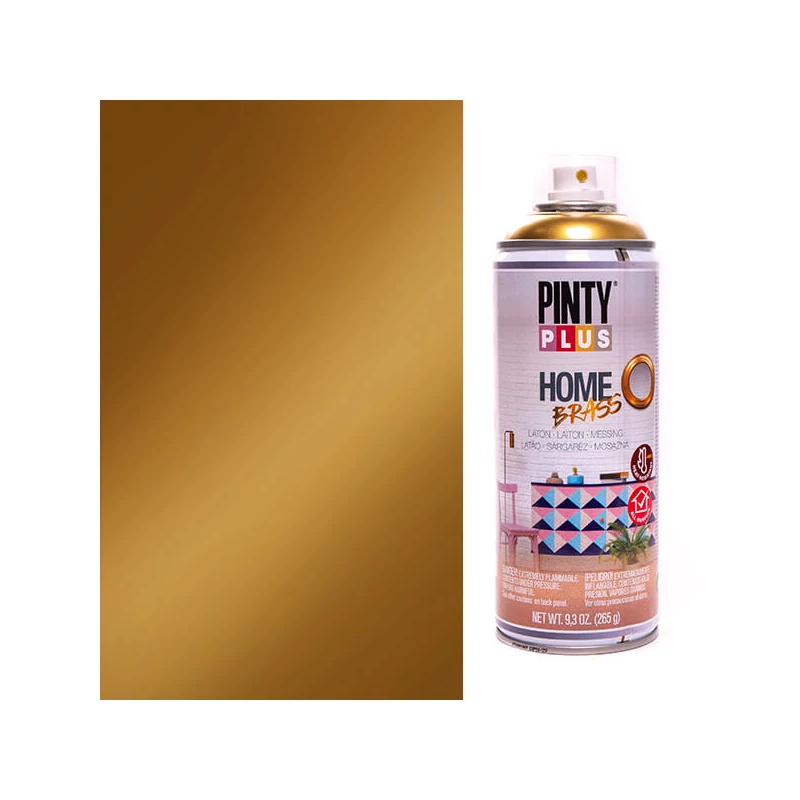 Pinty Plus Home festékspray 439 metal brass