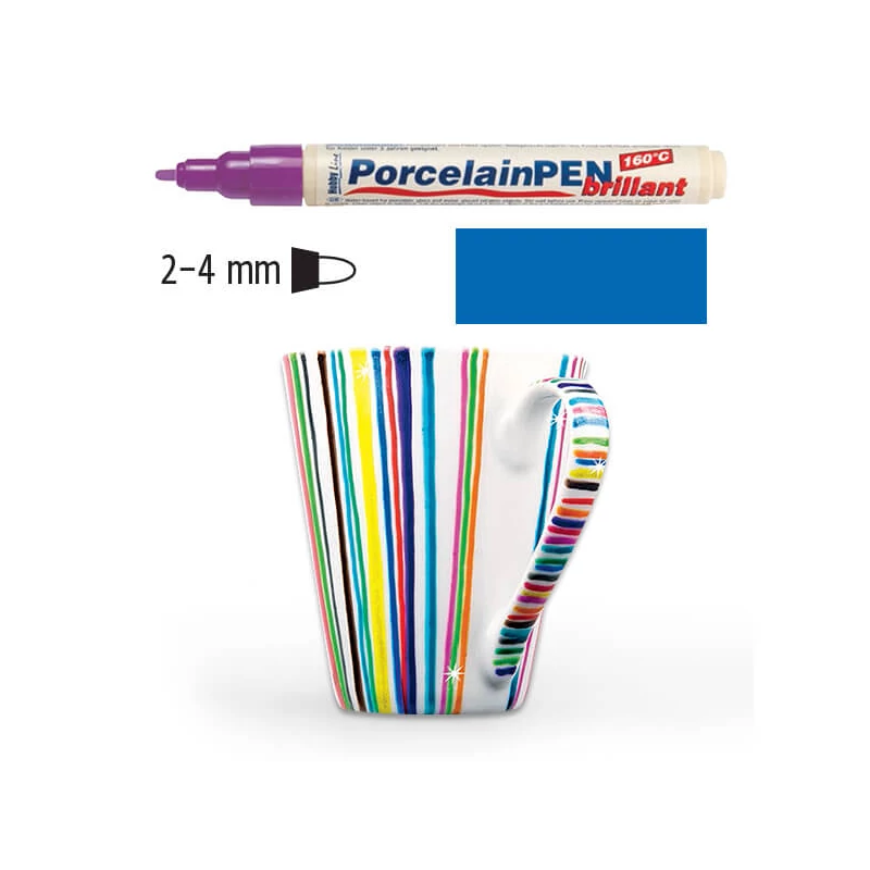 Üveg- és porcelánfilc, Kreul Classic - 66 lapis kék