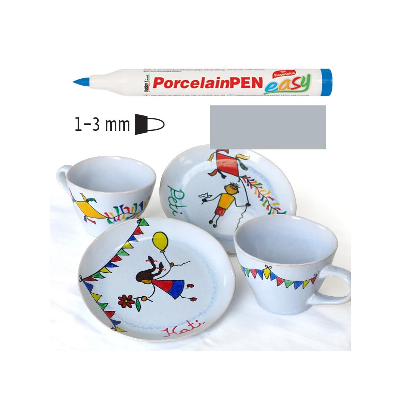 Porcelánfilc, HobbyLine Easy - 33 szürke