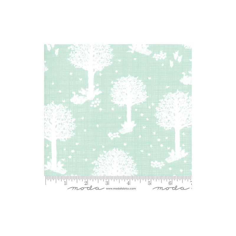 Patchwork anyag - Moda - Wonder by Kate and Birdie 13191-15 aqua forest