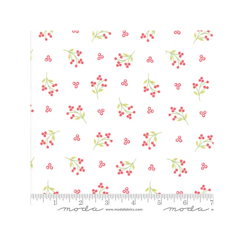 Patchwork anyag - Moda - Holliberry by Corey Yoder 29093-11 snow