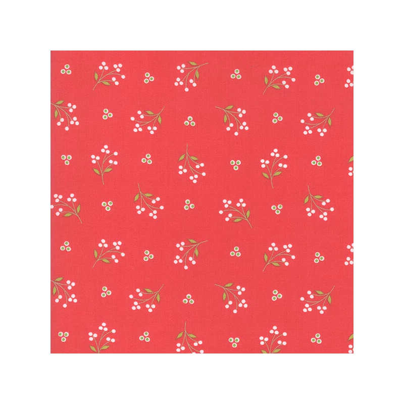 Patchwork anyag - Moda - Holliberry by Corey Yoder 29093-12 scarlet