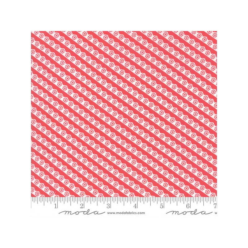 Patchwork anyag - Moda - Holliberry by Corey Yoder 29095-12 scarlet