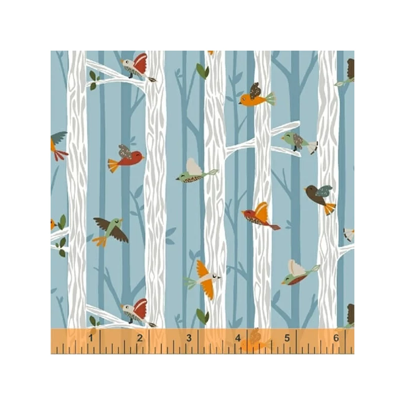 Patchwork anyag - Windham Fabrics - Bear Camp 51561-5 day