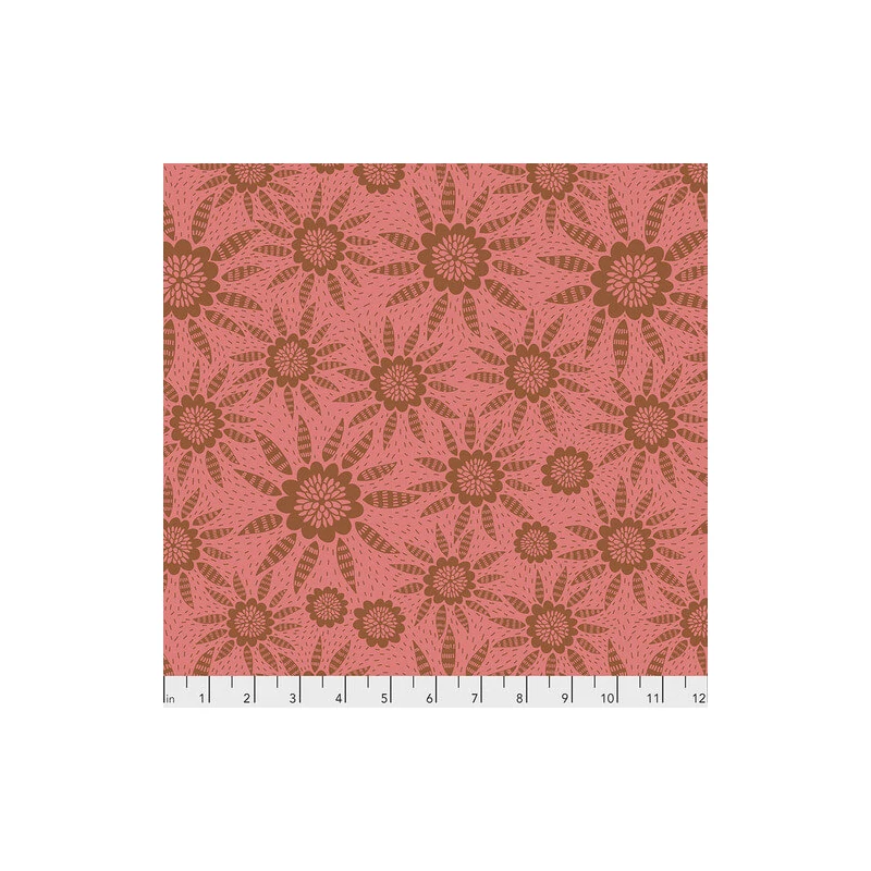 Patchwork anyag - Free Spirit - Conservatory 010CORAL