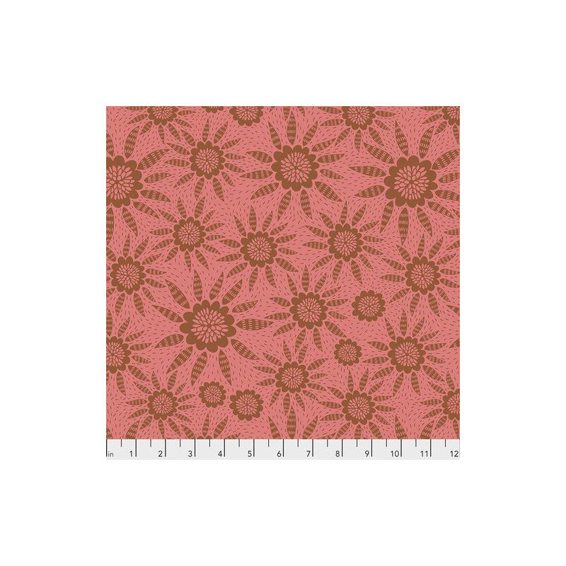 Patchwork anyag - Free Spirit - Conservatory 010CORAL