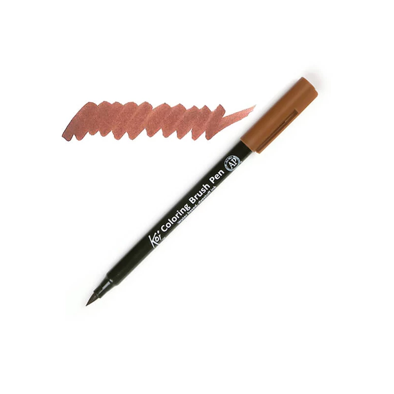 Sakura Koi brush pen ecsetfilc - 12, brown