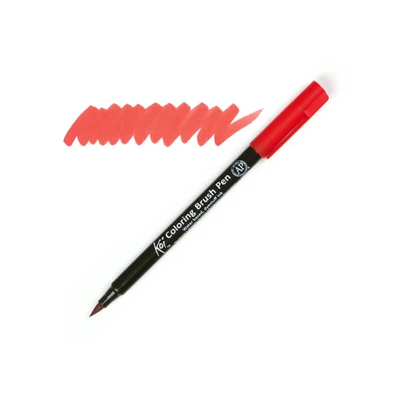 Sakura Koi brush pen ecsetfilc - 19, red