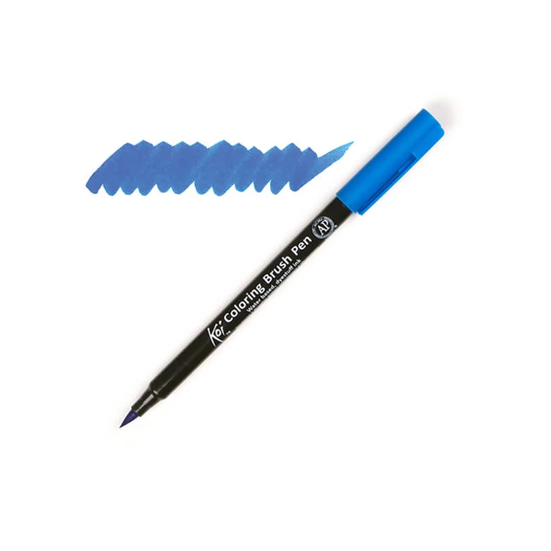 Sakura Koi brush pen ecsetfilc - 25, cerulean blue