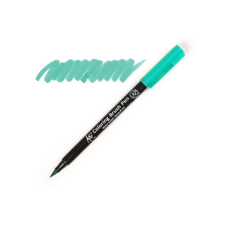 Sakura Koi brush pen ecsetfilc - 28, blue green light