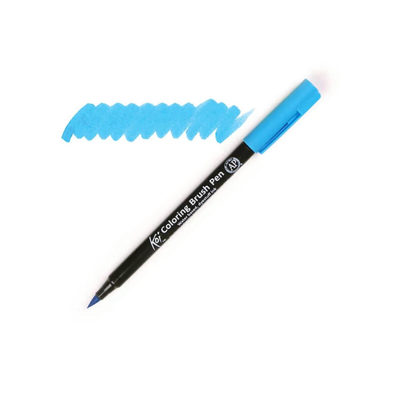 Sakura Koi brush pen ecsetfilc - 137, aqua blue