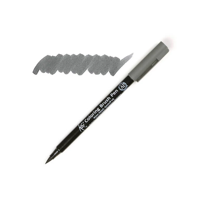 Sakura Koi brush pen ecsetfilc - 144, dark warm gray