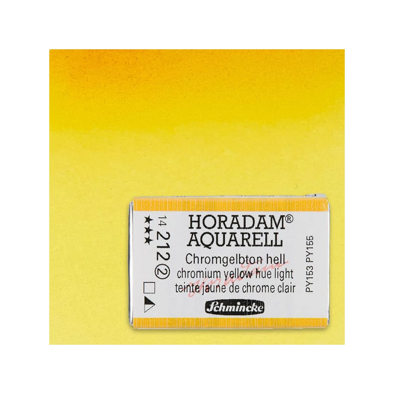 Schmincke Horadam akvarellfesték, 1/1 szilkés - 212, chromium yellow hue light