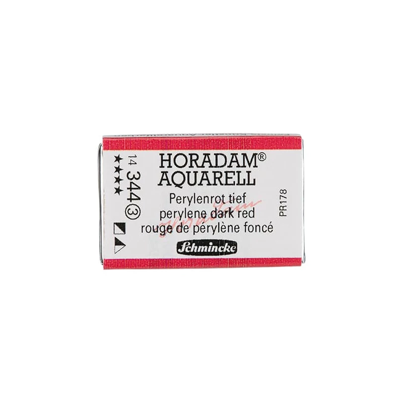 Schmincke Horadam akvarellfesték, 1/1 szilkés - 344, perylene dark red