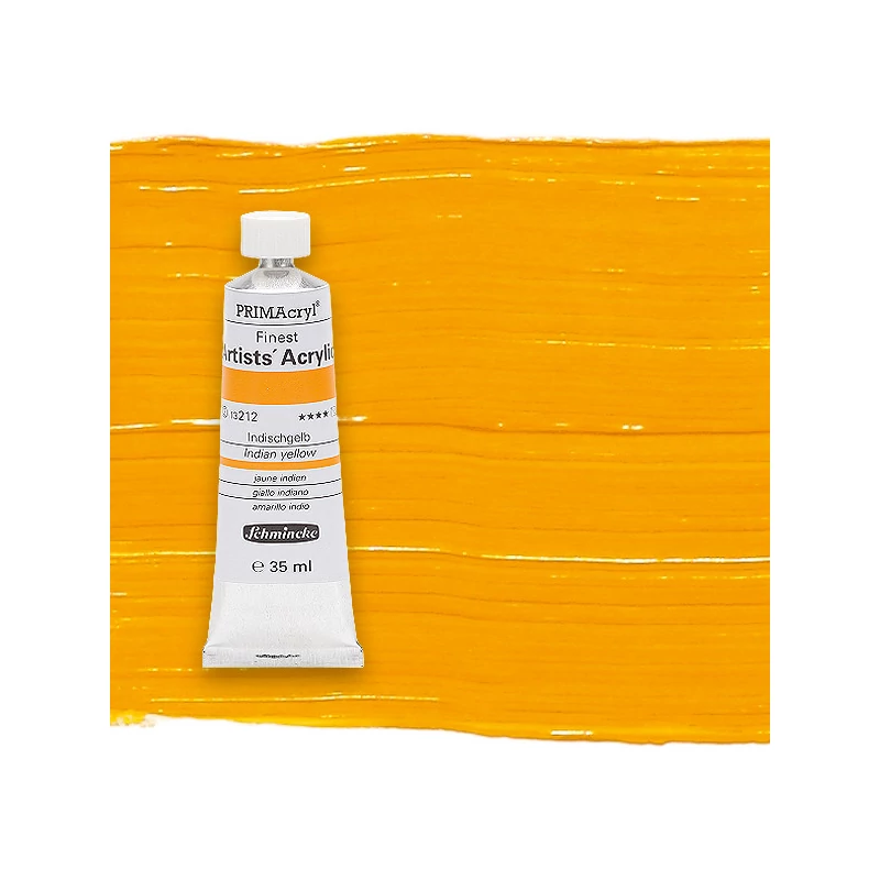 Schmincke PRIMAcryl akrilfesték, 35 ml - 212, indian yellow