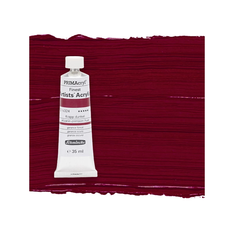 Schmincke PRIMAcryl akrilfesték, 35 ml - 324, alizarin crimson hue