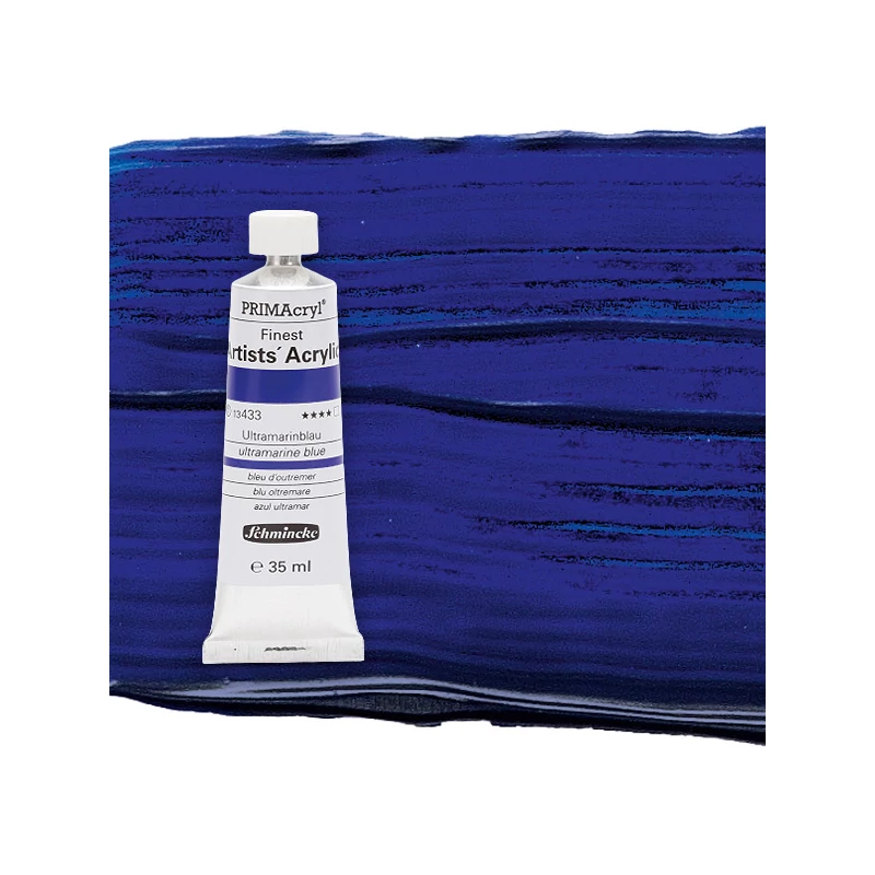 Schmincke PRIMAcryl akrilfesték, 35 ml - 433, ultramarine blue