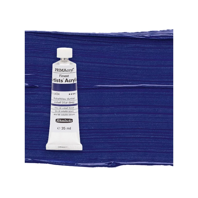 Schmincke PRIMAcryl akrilfesték, 35 ml - 434, cobalt blue deep