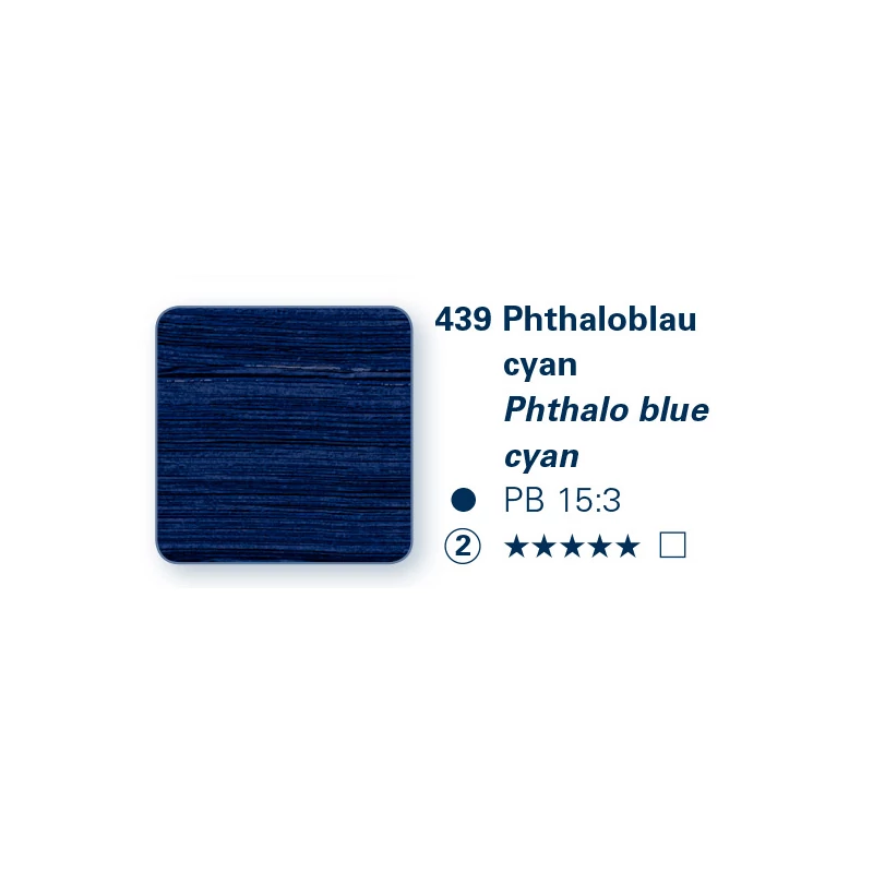 Schmincke PRIMAcryl akrilfesték, 35 ml - 439, phthalo blue cyan