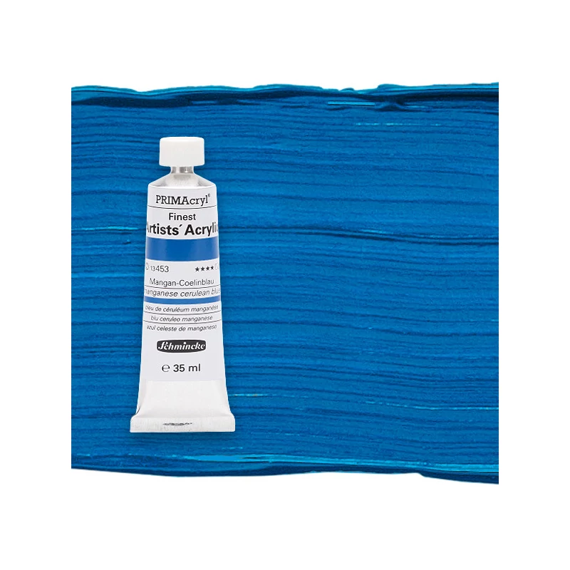 Schmincke PRIMAcryl akrilfesték, 35 ml - 453, manganese cerulean blue