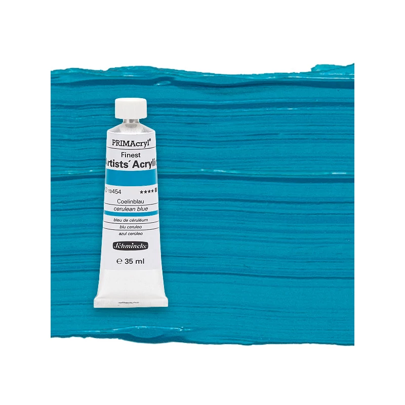 Schmincke PRIMAcryl akrilfesték, 35 ml - 454, cerulean blue