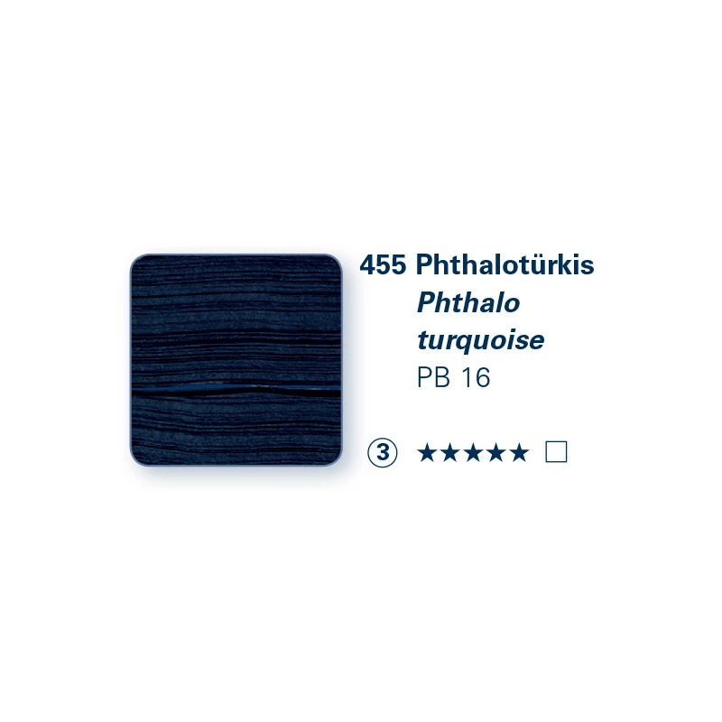 Schmincke PRIMAcryl akrilfesték, 35 ml - 455, phthalo turquoise