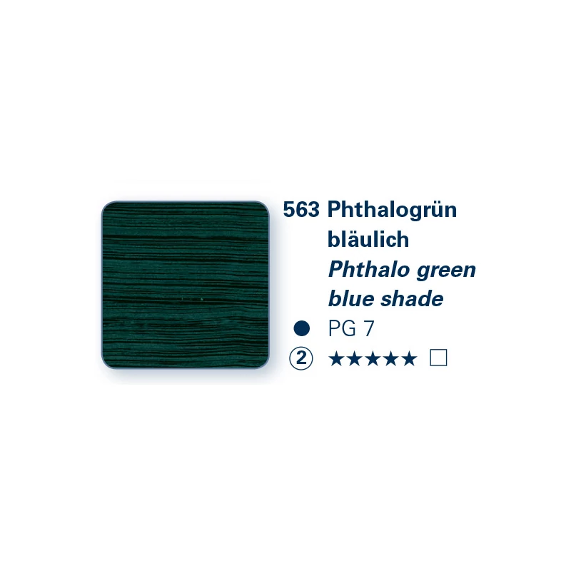 Schmincke PRIMAcryl akrilfesték, 35 ml - 563, phthalo green blue shade